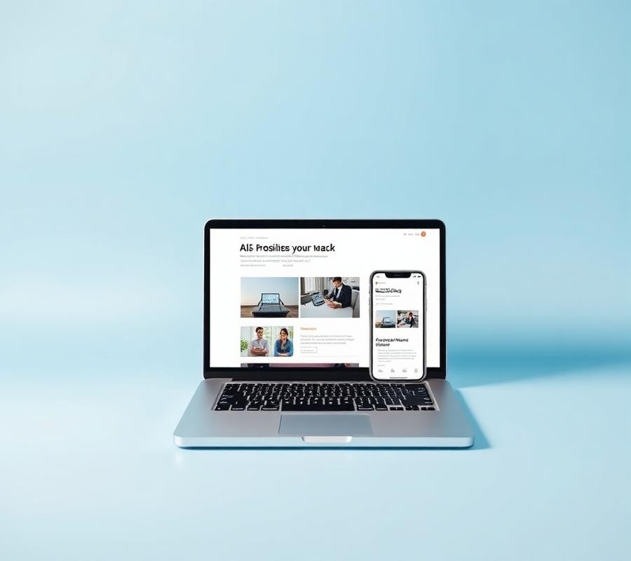 Website and mobile app development
